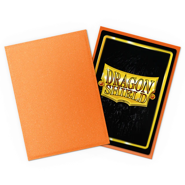 Dragon Shield: Amber - Matte Sleeves - Standard Size
