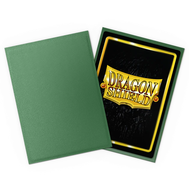 Dragon Shield: Forest Green - Non-Glare - Matte Sleeves - Standard Size