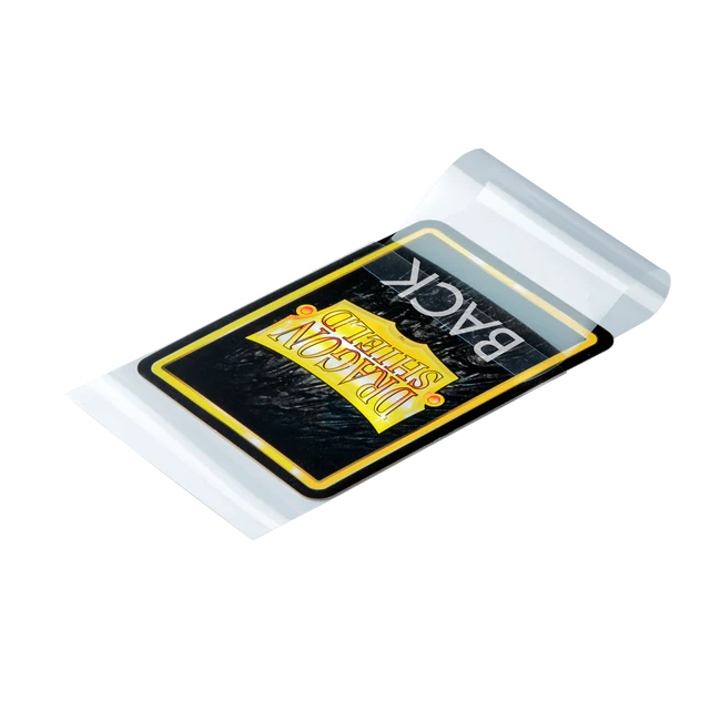 Dragon Shield: Clear - Sealable Perfect Fit Sleeves - Standard Size