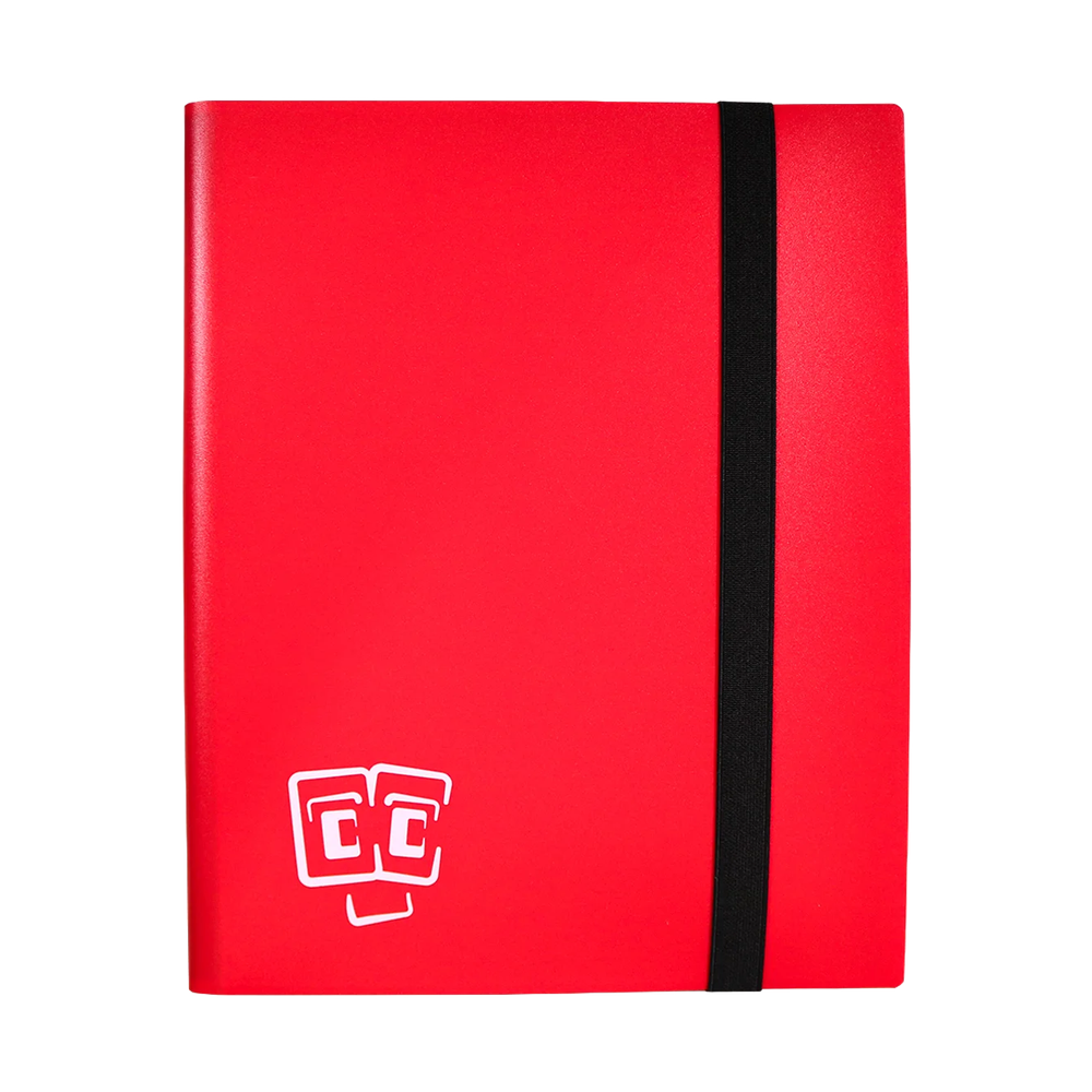 TCG Guru® 9-Pocket Binder - Red