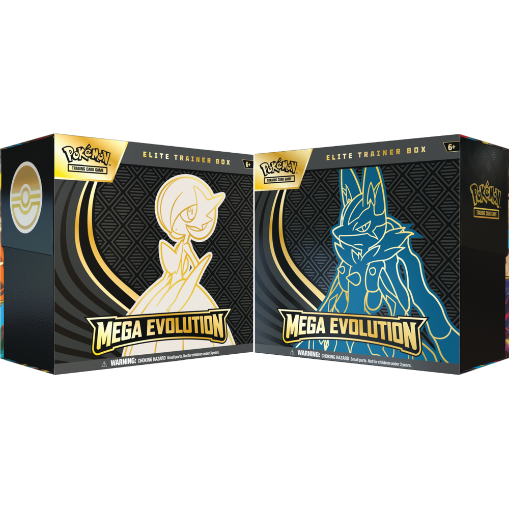 Pokémon TCG: Mega Evolution – Elite Trainer Box (Display of 10)