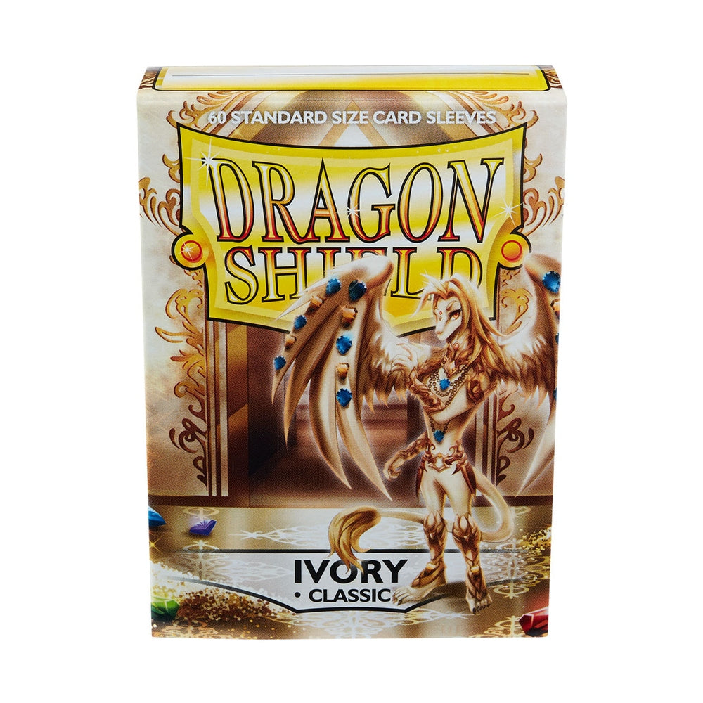 Dragon Shield – Standard Size Classic Sleeves: Ivory (60-Pack)