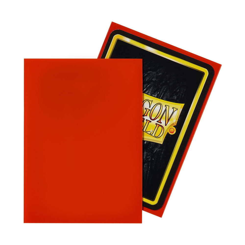 Dragon Shield – Standard Size Classic Sleeves: Tangerine (60-Pack)