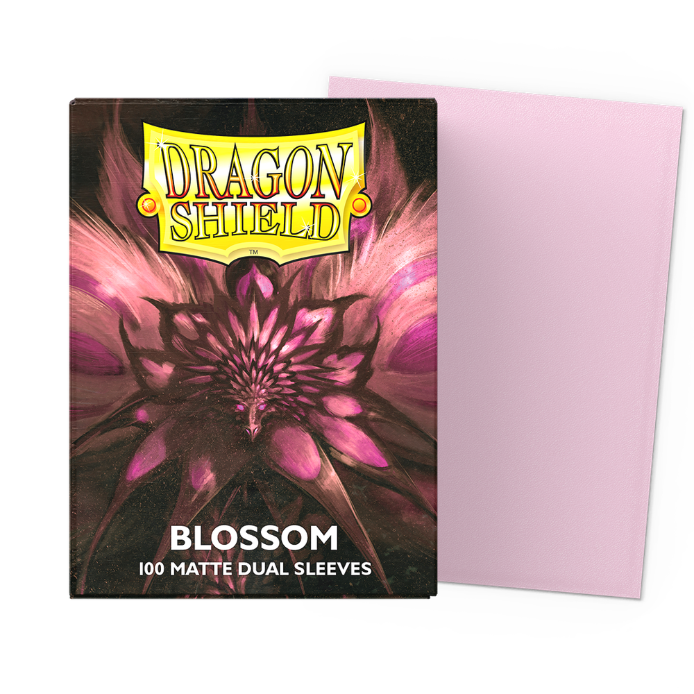 Dragon Shield – Standard Size Dual Matte Sleeves: Blossom (100-Pack)