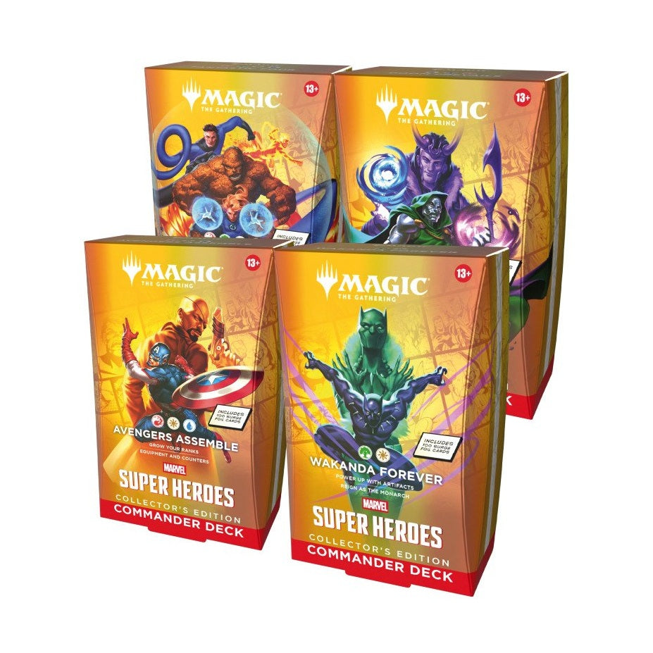 Magic: The Gathering® | Marvel Super Heroes Commander Decks Collector's Edition