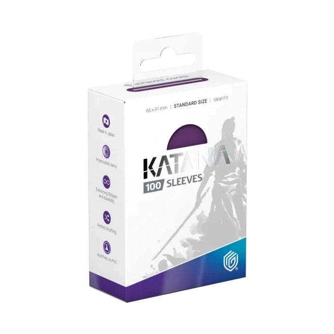 Ultimate Guard – Katana Sleeves Standard Size (100-Pack) – Iris Bloom