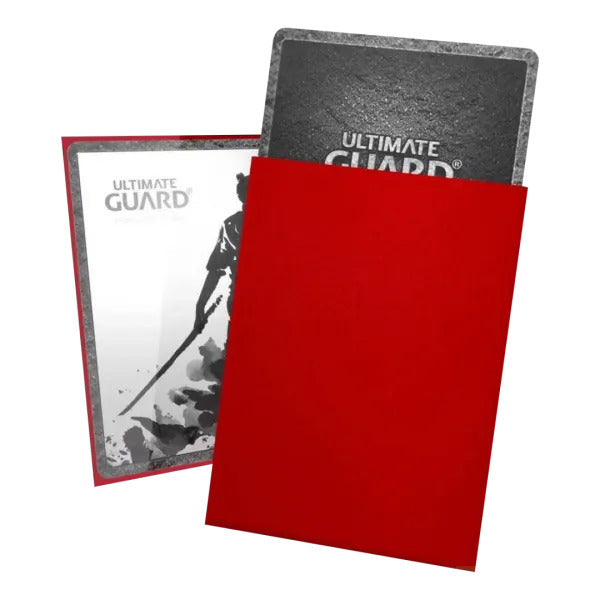 Ultimate Guard – Katana Sleeves Standard Size (100-Pack) – Red