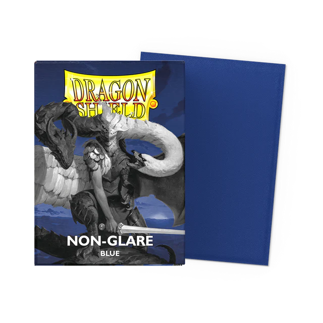 Dragon Shield: Blue - Non-Glare - Matte Sleeves - Standard Size