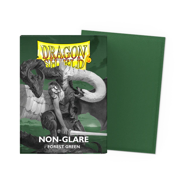 Dragon Shield: Forest Green - Non-Glare - Matte Sleeves - Standard Size