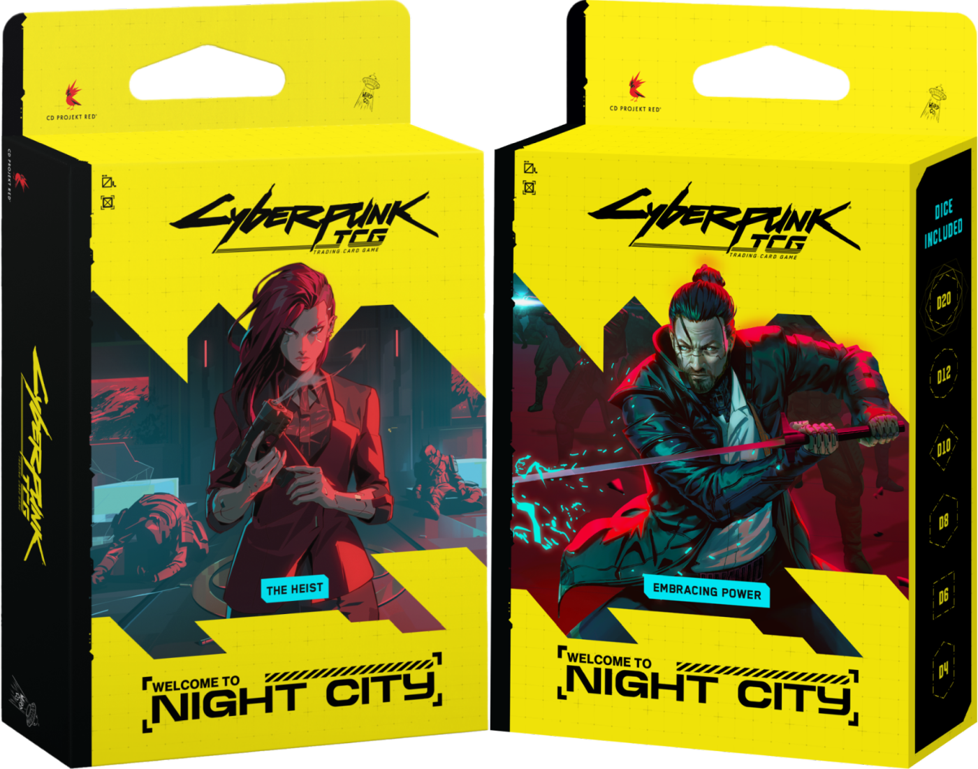 Cyberpunk TCG - Welcome to Night City - Starter Deck Display (6 Decks) EN