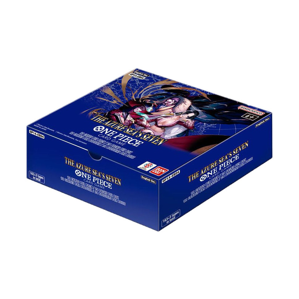 One Piece Card Game [OP-14 EB-04] The Azure Sea's Seven display