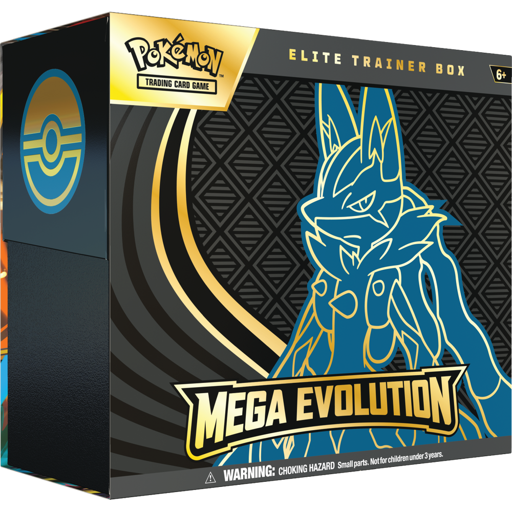 Pokémon TCG: Mega Evolution – Elite Trainer Box (Display of 10)