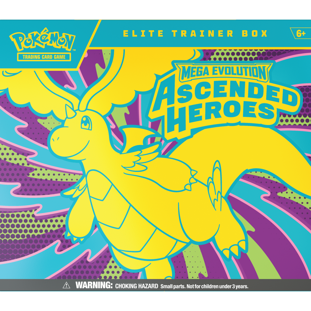 Pokémon TCG: Mega Evolution – Ascended Heroes – Elite Trainer Box – Dragonite