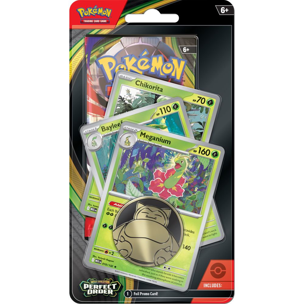 Pokémon TCG: Mega Evolution – Perfect Order – Premium Checklane Blister Display