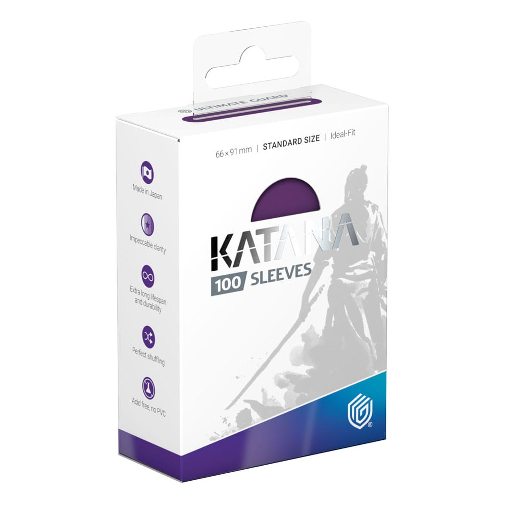Ultimate Guard – Katana Sleeves Standard Size (100-Pack) – Iris Bloom