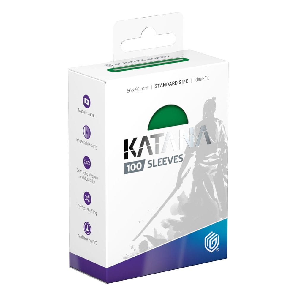 Ultimate Guard – Katana Sleeves Standard Size (100-Pack) – Jade Garden