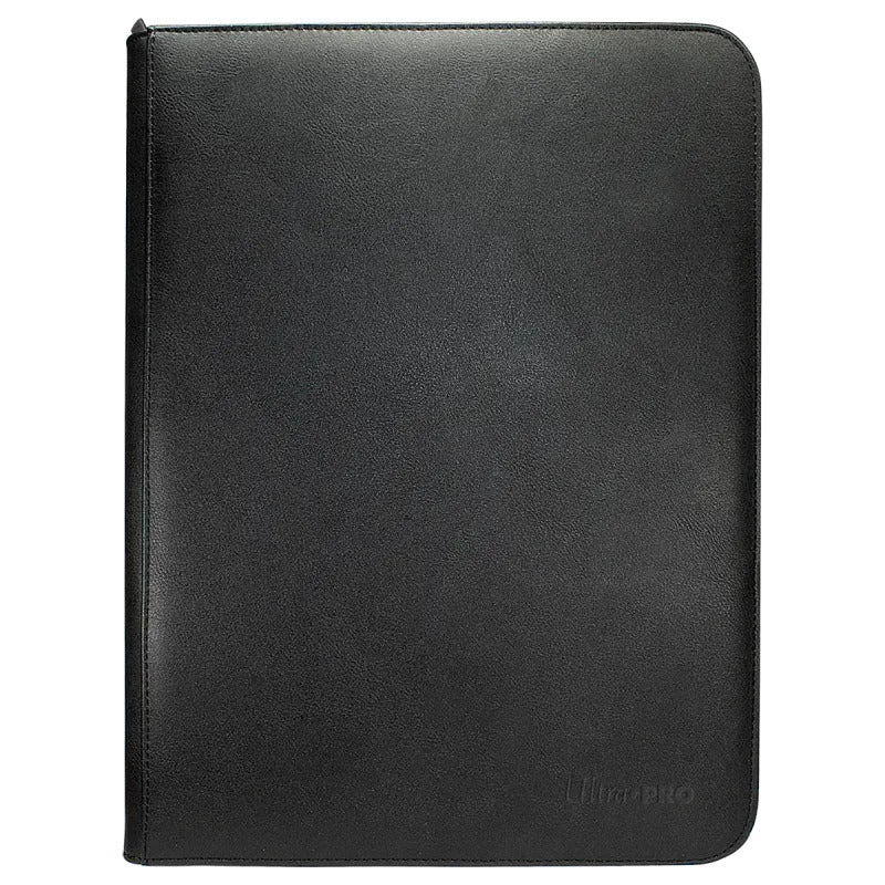 Vivid 9-Pocket Zippered PRO-Binder BLACK