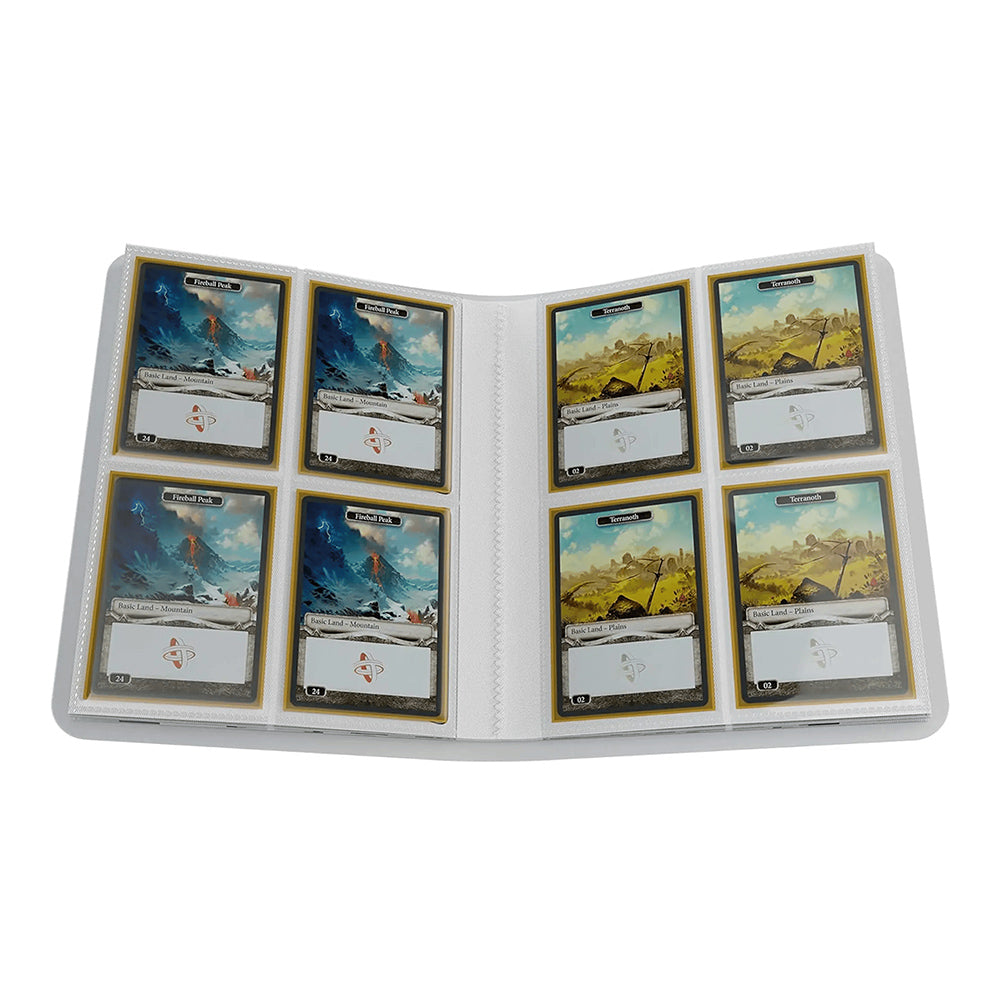 Gamegenic | Prime Album 8-Pocket | White Portfolio