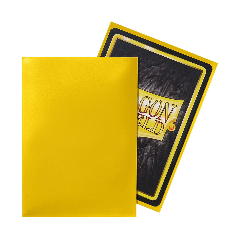 Dragon Shield – Standard Size Classic Sleeves: Yellow (60-Pack)