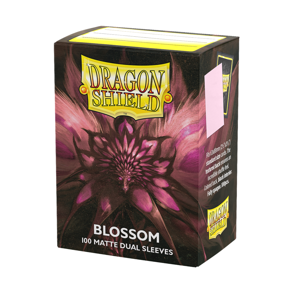 Dragon Shield – Standard Size Dual Matte Sleeves: Blossom (100-Pack)