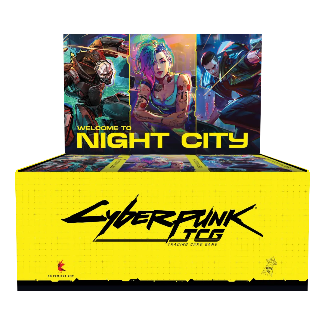 Cyberpunk TCG - Welcome to Night City - Booster Display (24 Packs) EN