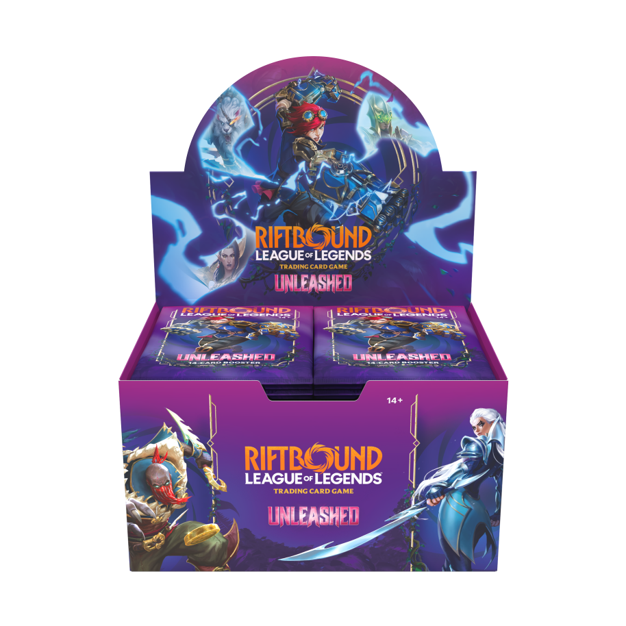 Riftbound: League of Legends TCG – Unleashed Booster Display (24 Packs) – EN
