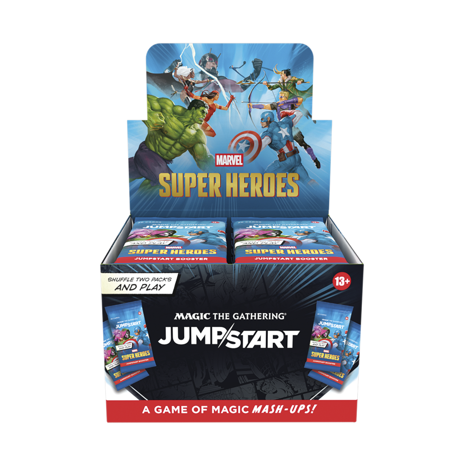 Magic: The Gathering® | Marvel Super Heroes Jumpstart Booster Display