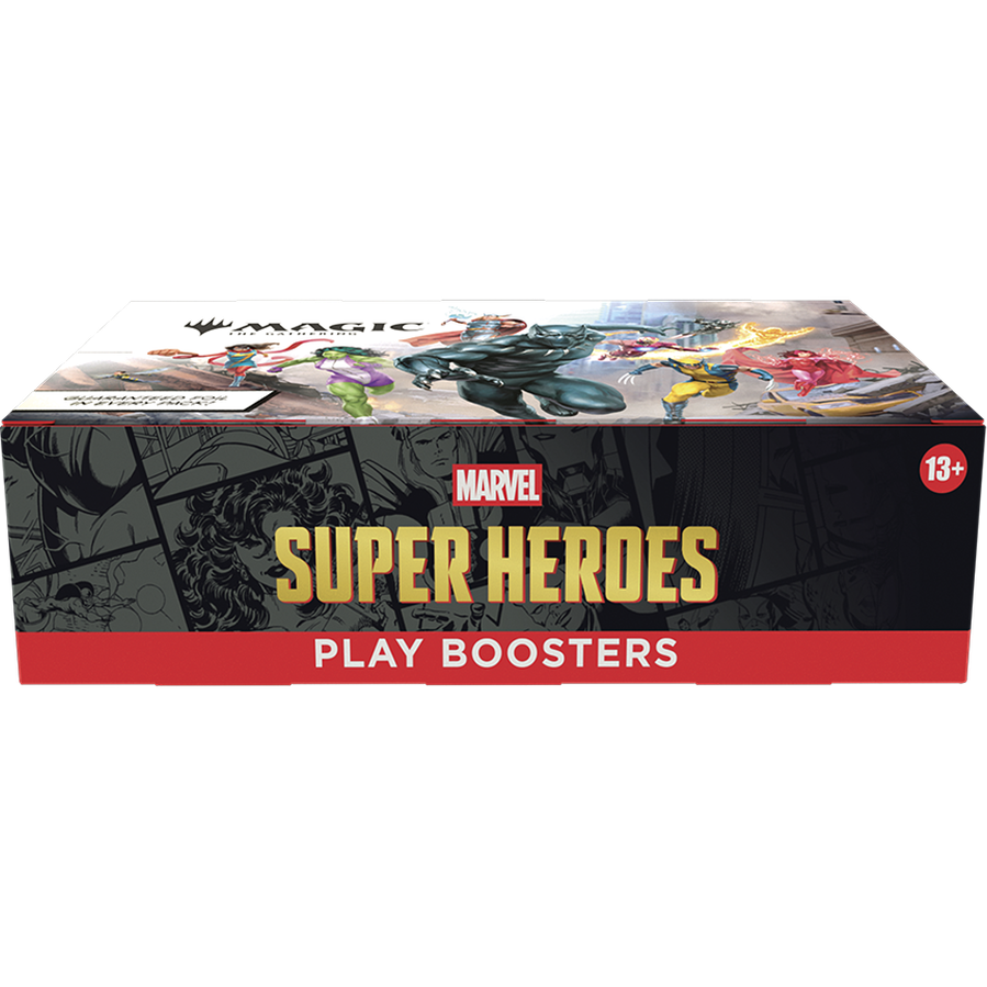 Magic: The Gathering® | Marvel Super Heroes Play Booster Display