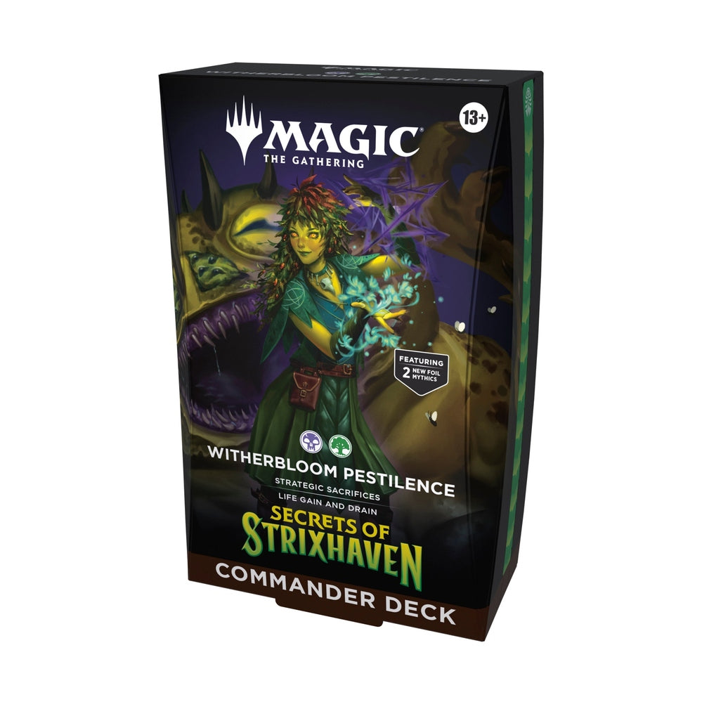 Magic: The Gathering® | Secrets of Strixhaven Commander Decks Display (5 Decks)