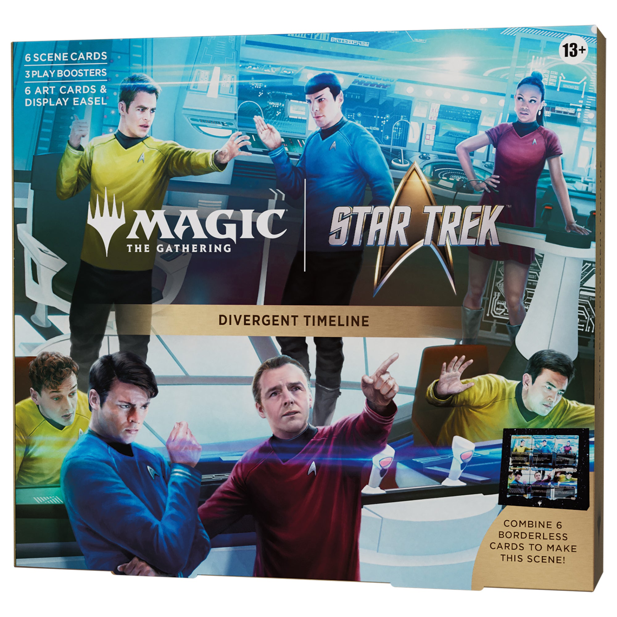Magic: The Gathering® | Star Trek™ Scene Boxes Display (4 Boxes) EN