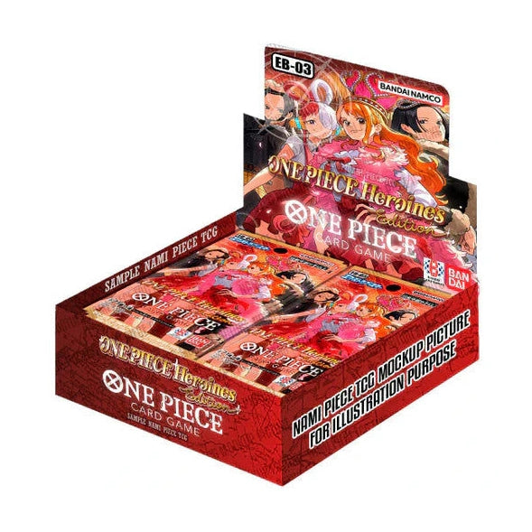 One Piece Card Game [EB-03] Extra Booster Heroines Edition display