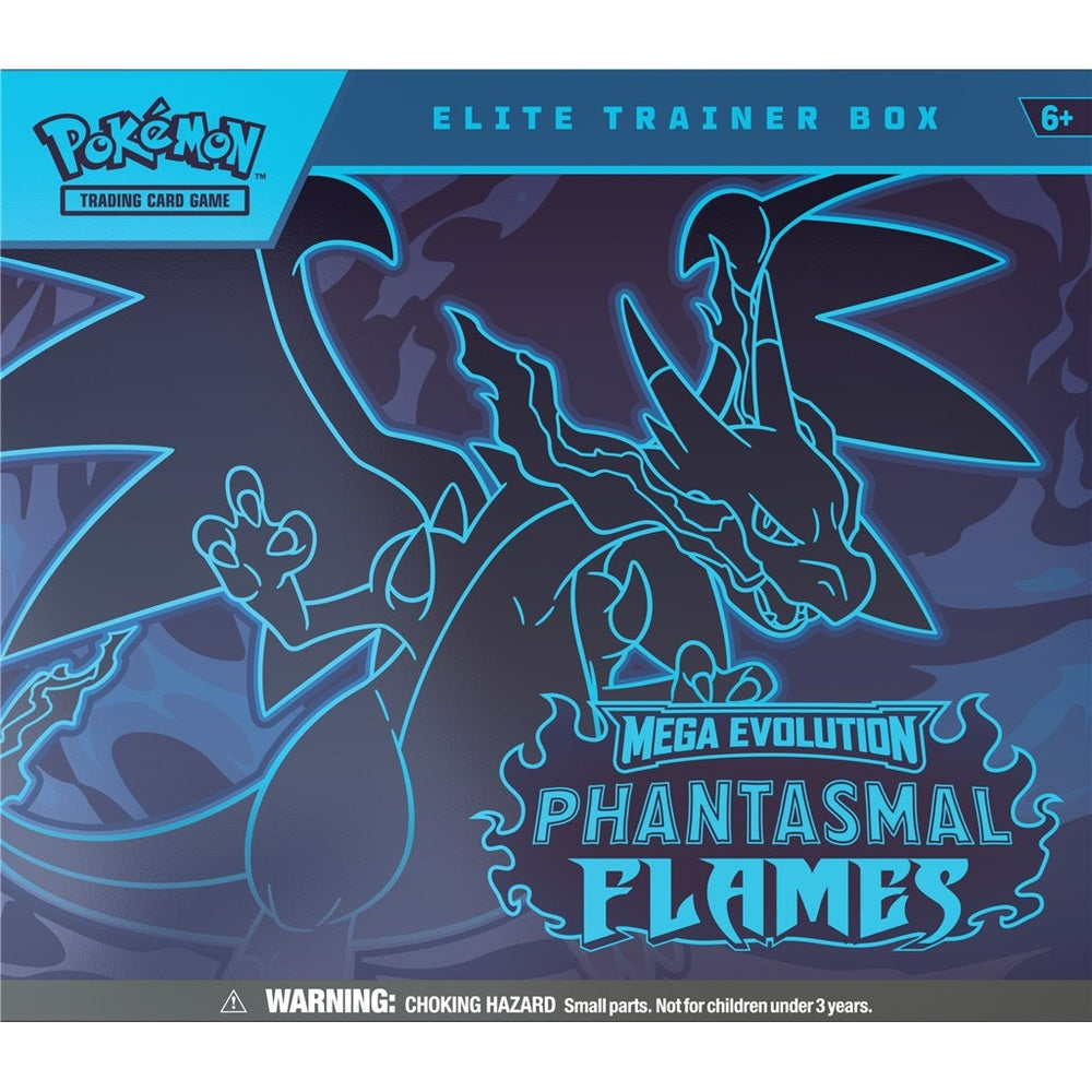 Pokémon TCG: Mega Evolution – Phantasmal Flames – Elite Trainer Box