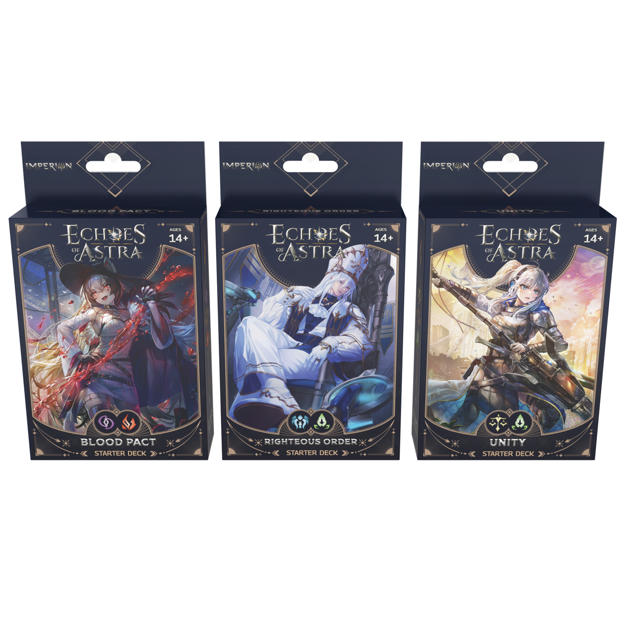 Echoes of Astra -  Imperion Starter Deck Display Bundle (9 Decks) EN