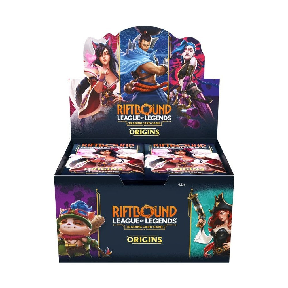 Riftbound: League of Legends TCG – Origins Booster Display (24 Packs) – EN