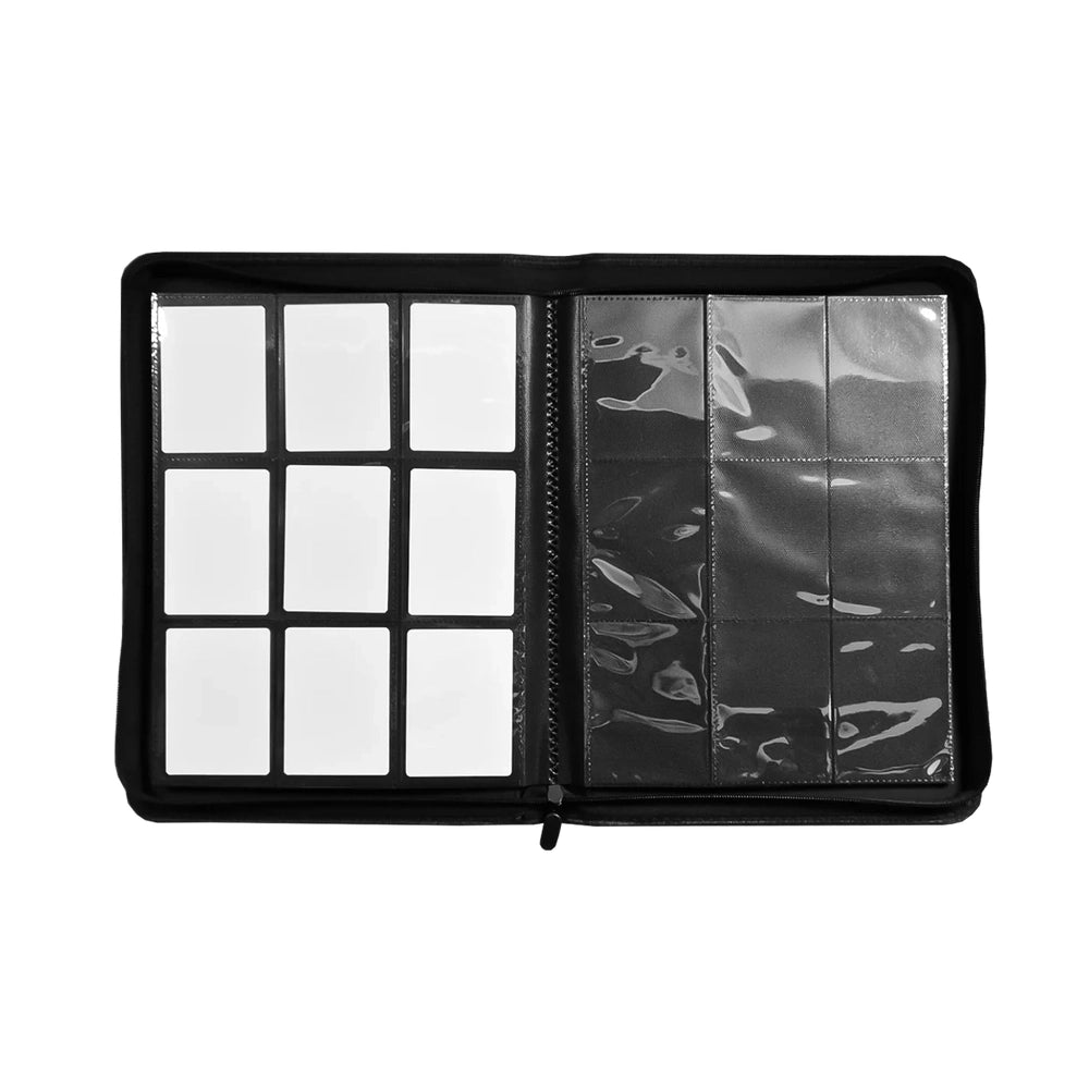 TCG Guru® 9-Pocket Binder Xenon - Turquoise (Zippered)